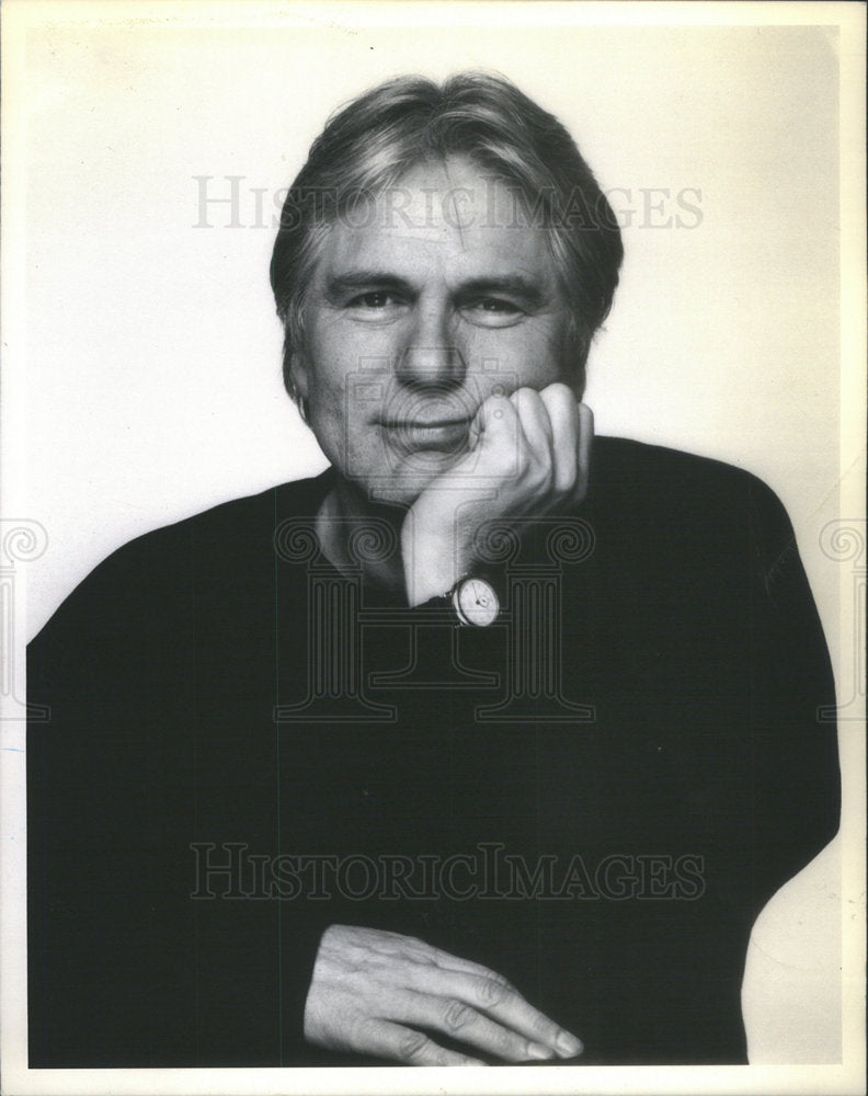 1995 Press Photo Adam Faith English Singer Film Actor Financial Journalist - Historic Images