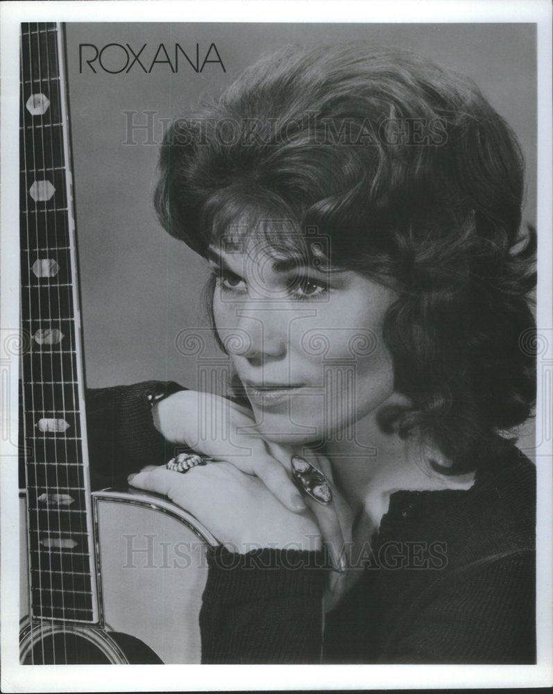 1973 Press Photo Roxanna Musician - Historic Images