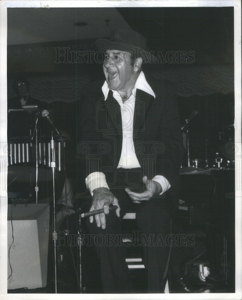 1976 Chicago Comedian Billy Falbo Citizens Band radio - Historic Images