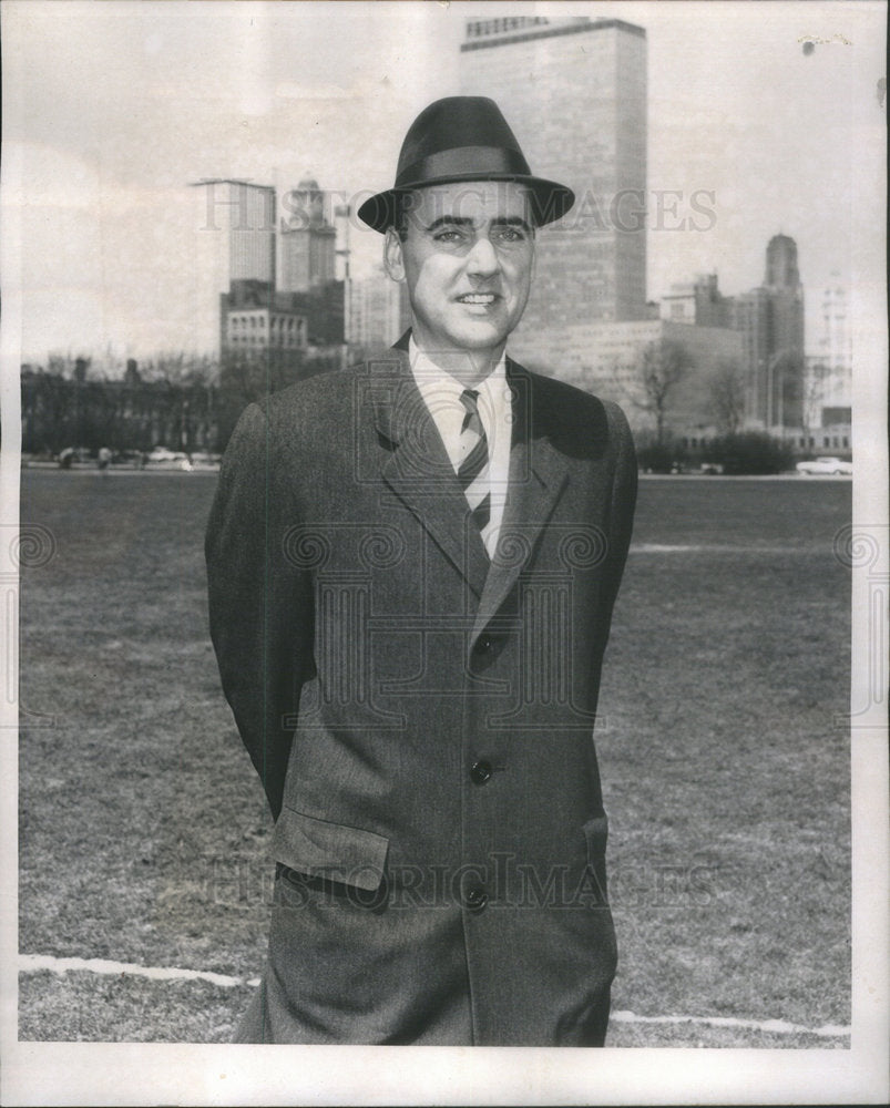 1962 Press Photo Edmond Power Catholic League Commissioner - Historic Images