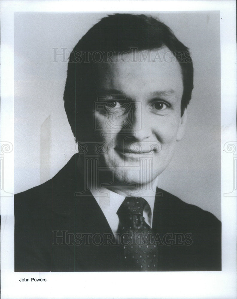 1982 Press Photo John R. Powers American Novelist & Playwright - Historic Images