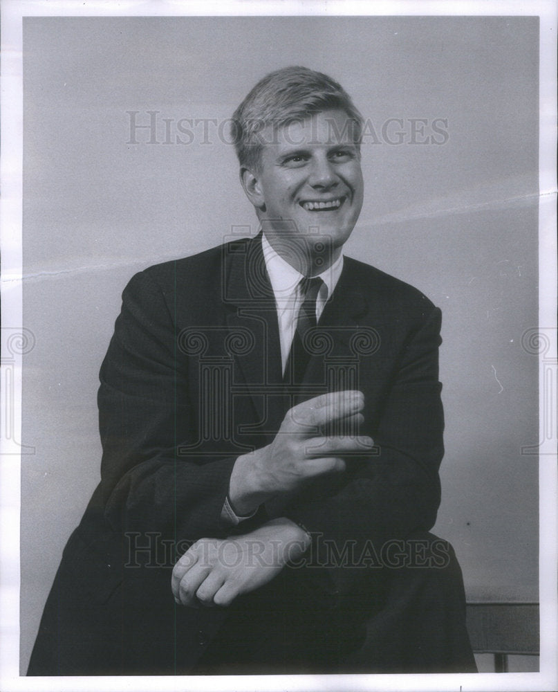 Press Photo Phil Power Journalist - Historic Images