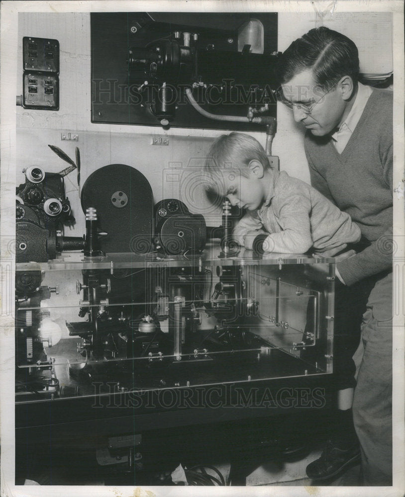 1953 Press Photo John Ott Scientist - Historic Images