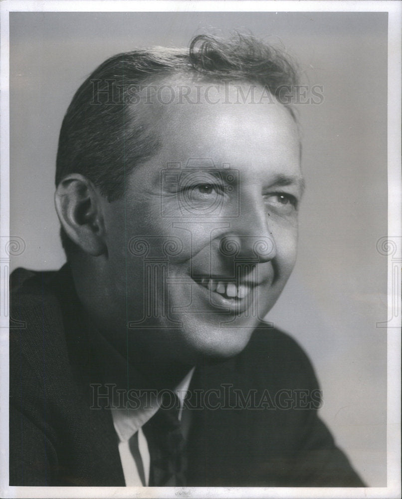 Press Photo John I Prikopa Sales Manager World Book - Historic Images