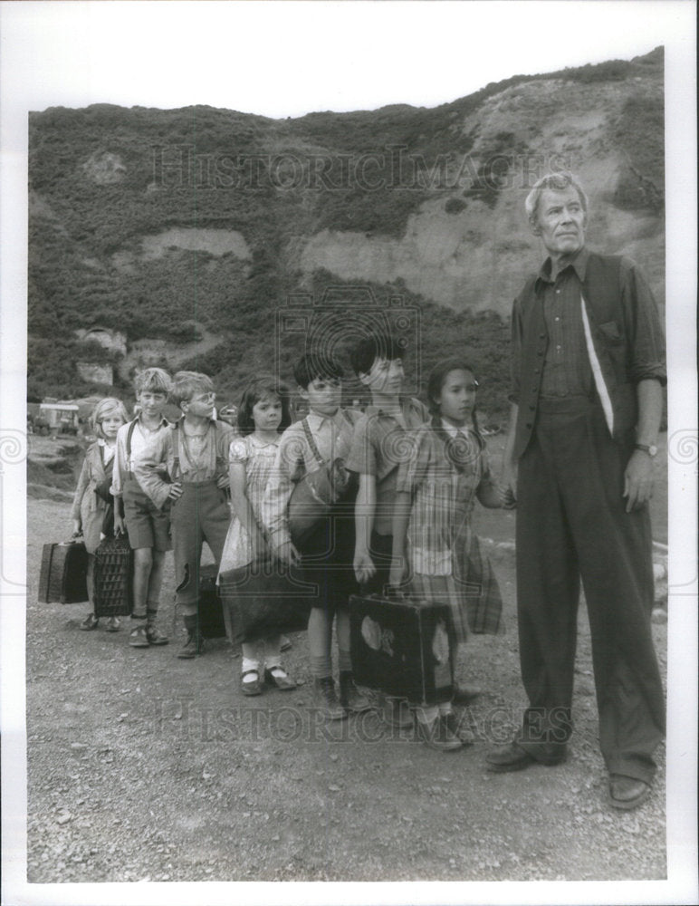 1990 Press Photo Peter O'Toole Crossing To Freedom Actor - RSC74089 - Historic Images