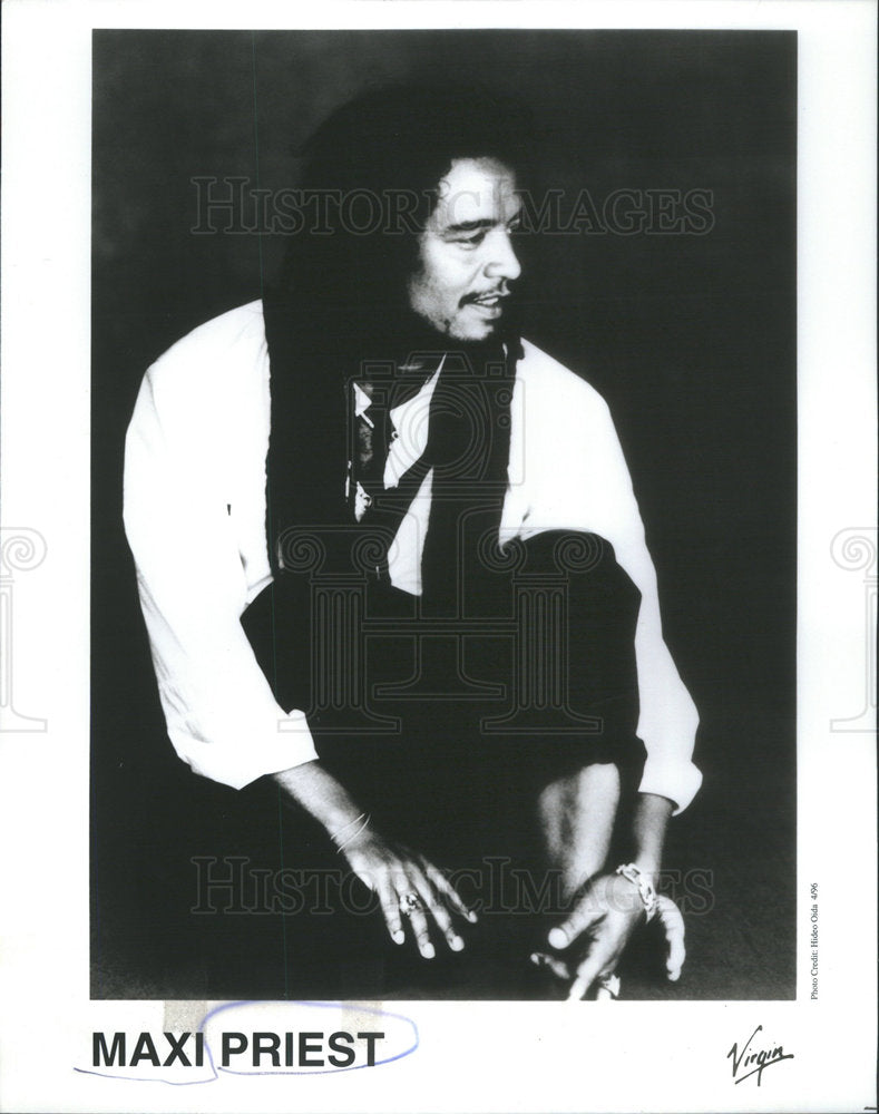 Press Photo Maxi Priest - Historic Images