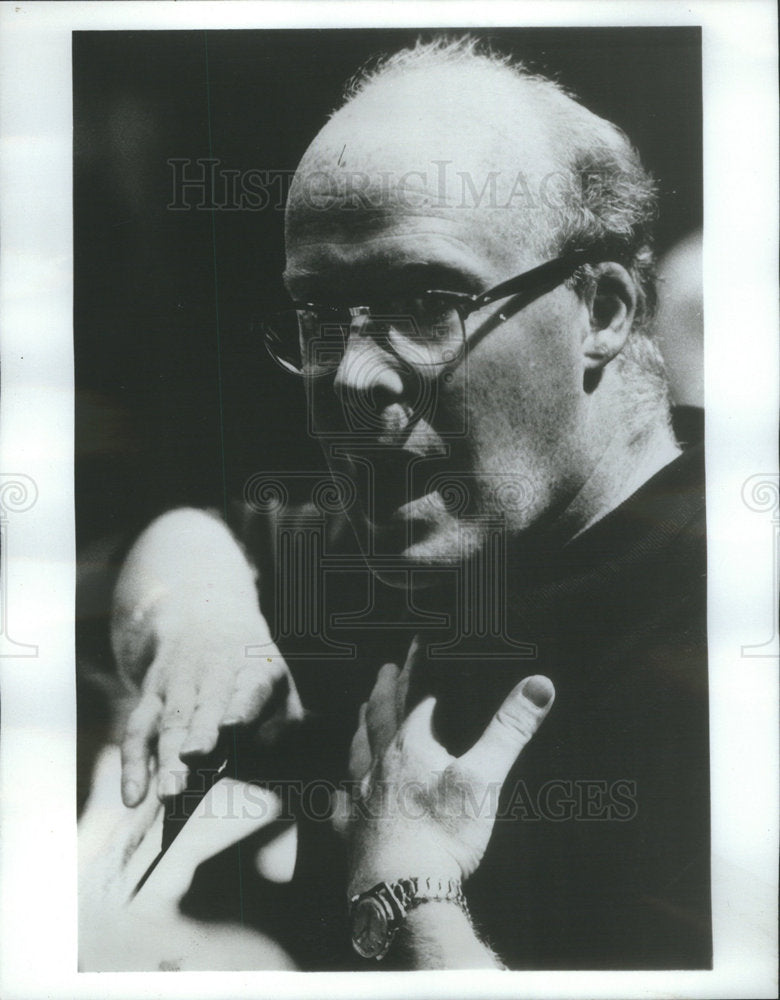 Picture of Brian Priestman, Music Conductor. - Historic Images