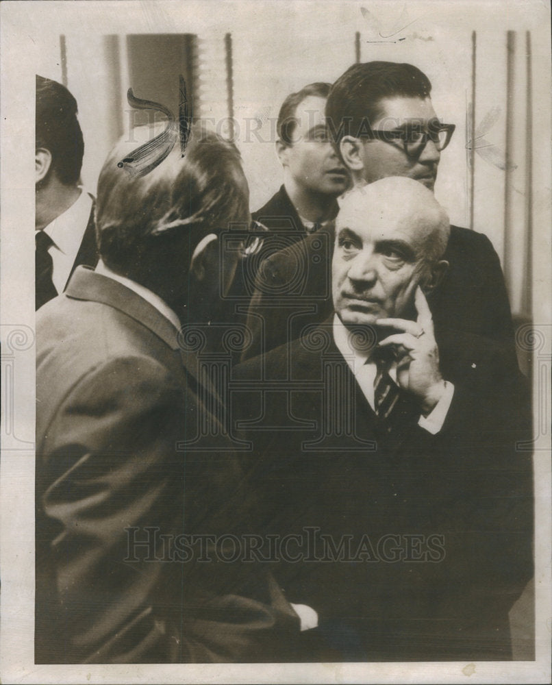 1963 Amitore Fanfani Italy Prime Minister - Historic Images