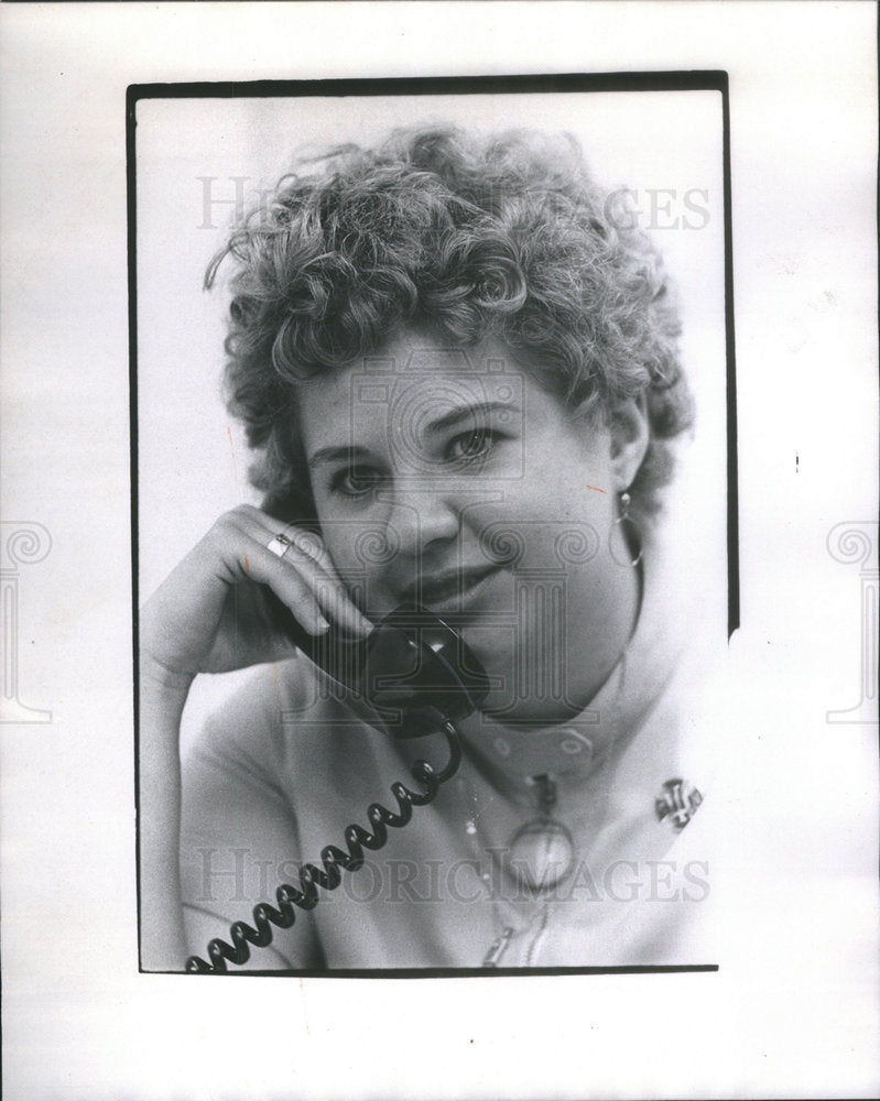 1970 Press Photo Myra Farr, acting director of Nursing - Historic Images
