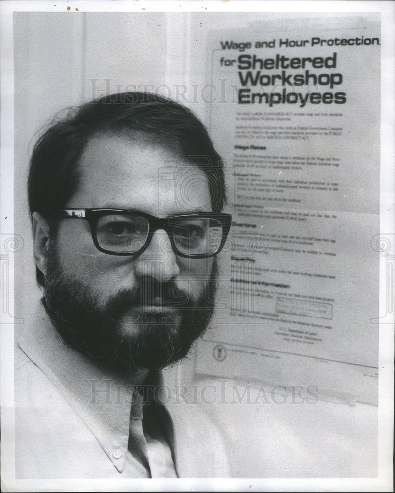 1974 Ed Farmilant United States Chicago City Hotel Executive - Historic Images