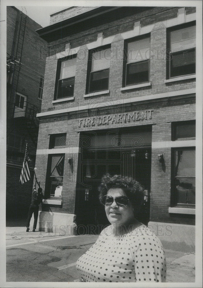 1979 Press Photo Patricia Prince, MASC VP, wants old firehouse converted - Historic Images
