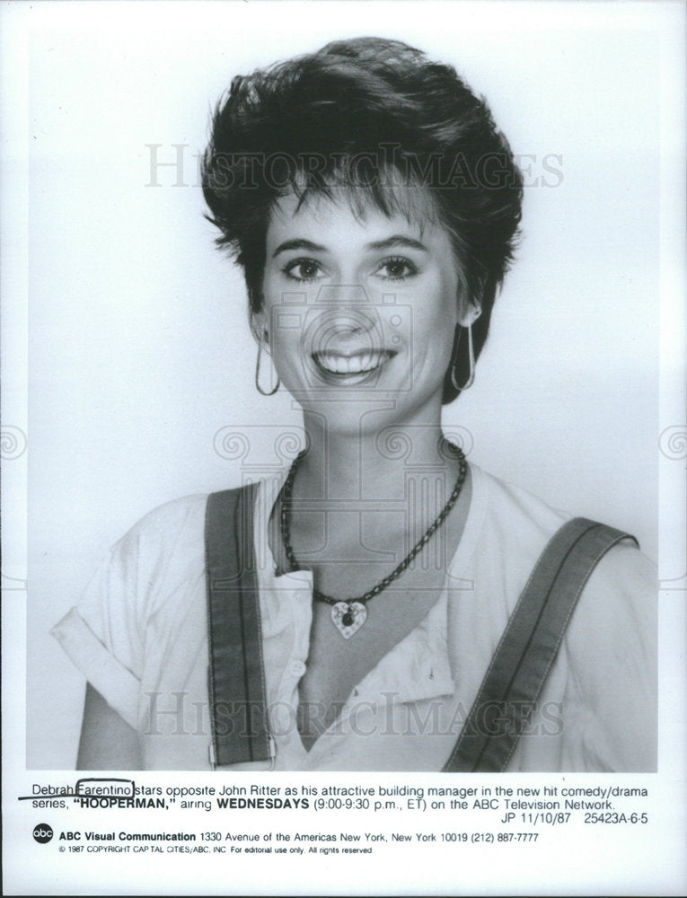 PRESS PHOTO DEBRAH FARENTINO AMERICAN MODEL ACTRESS - Historic Images