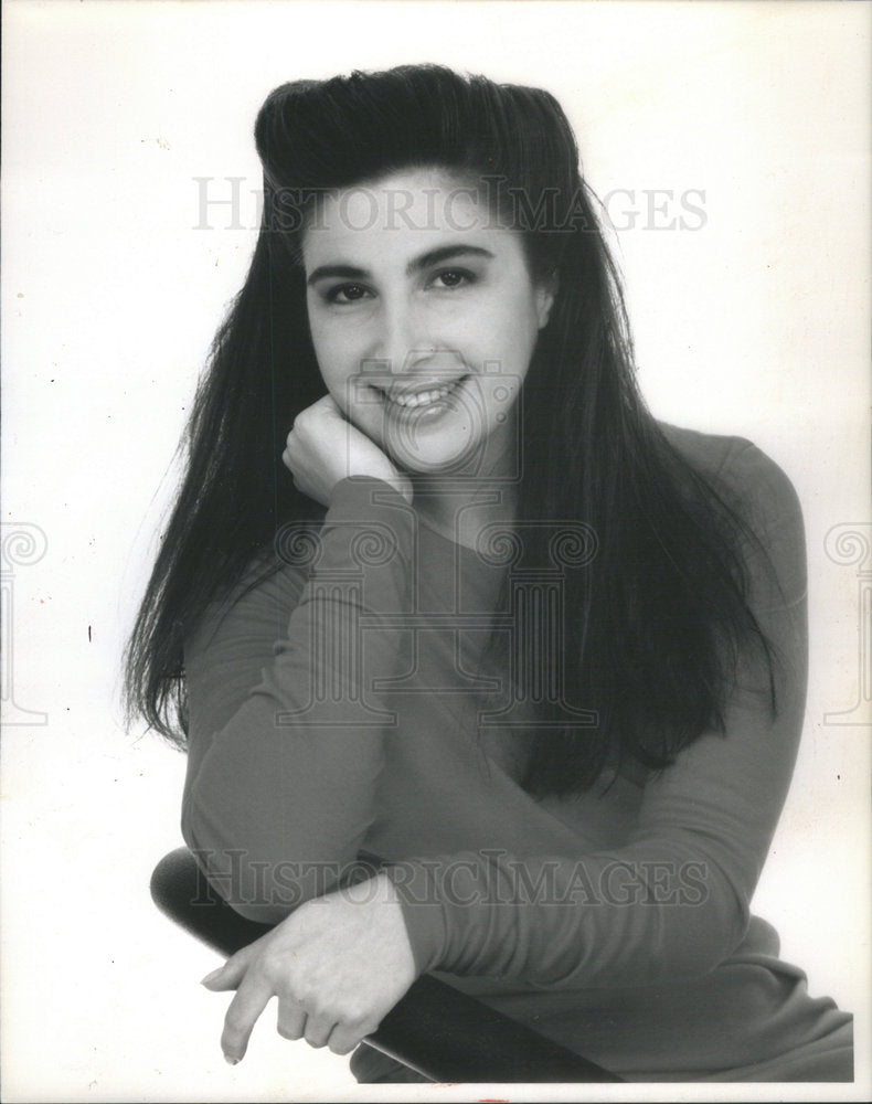 1988 Press Photo DESIGNER HARLEY FARBER - Historic Images