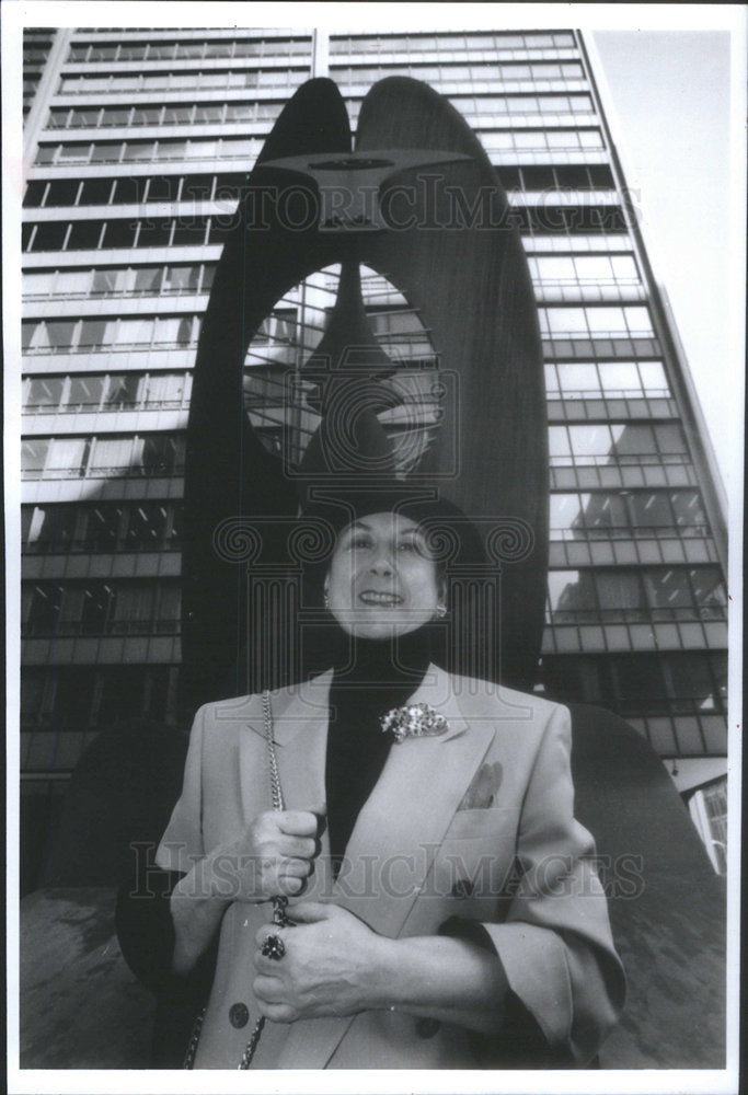 1994 Press Photo Rose Farina, Manager of Daley Center Events - RSC74483 - Historic Images