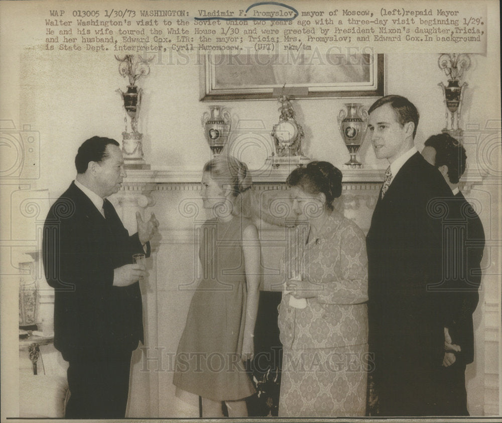 1973 Mayor Vladimir F. Promyslov  - Historic Images