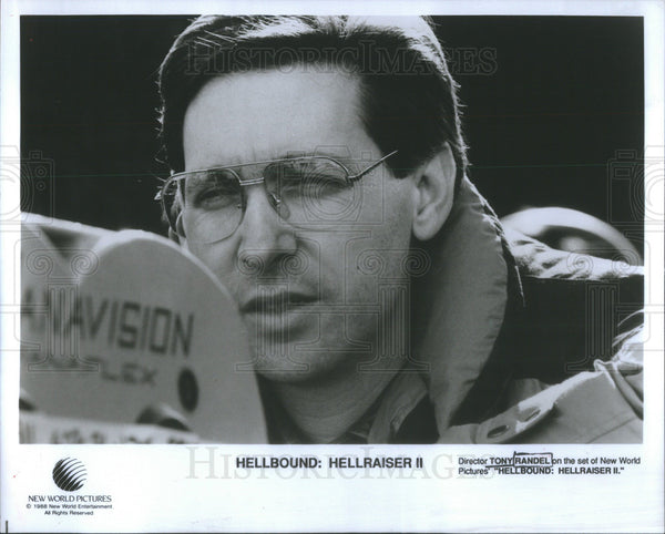 1988 Director Tony Randel On Set Of Hellbound: Hellraiser II - Historic ...