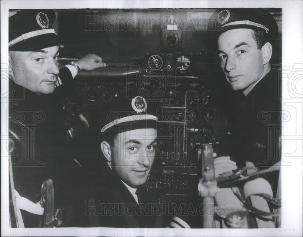 1956 Press Photo Pilot Randalls - RSC74519 - Historic Images