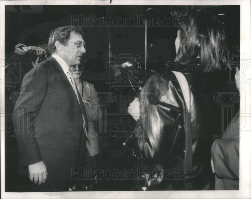 1986 Press Photo Director Sydney Pollack 22nd Annual Film Festival Chicago - Historic Images