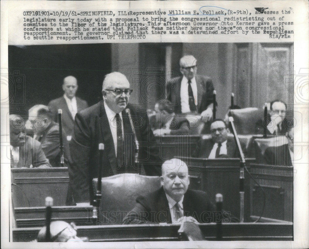 1961 Press Photo William Pollack - Historic Images