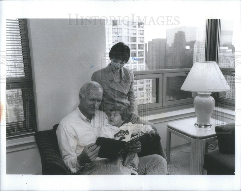 1994 Press Photo Bill Hudnut president Civic Federation - Historic Images