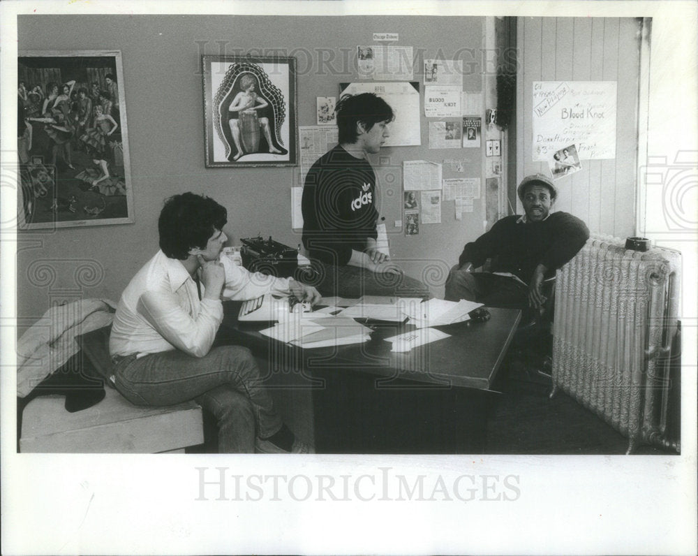 1982 Press Photo Royal Boulevards Theater Gregory Williams Juan Ramirez Quinteno - Historic Images