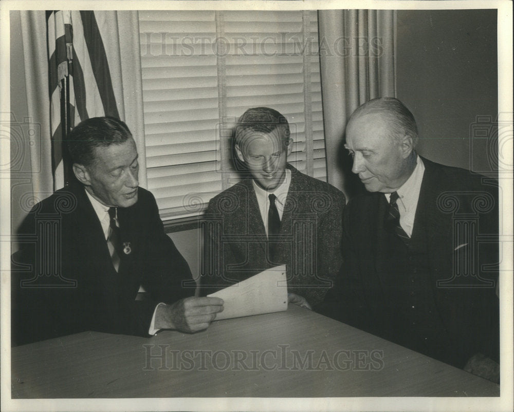 1960 James M. Royer, Dave Williams, Chick Evans - Historic Images