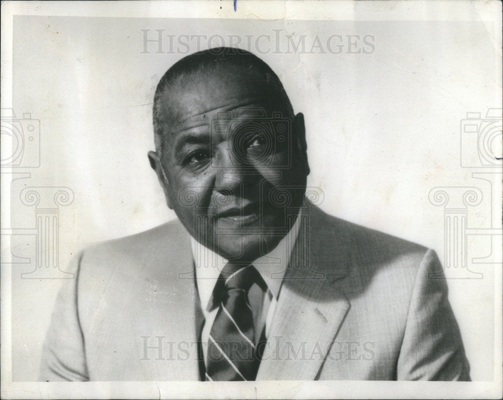 1983 Press Photo Carl Thomas Rowan Journalist Author Washington Post Chicago Sun - Historic Images