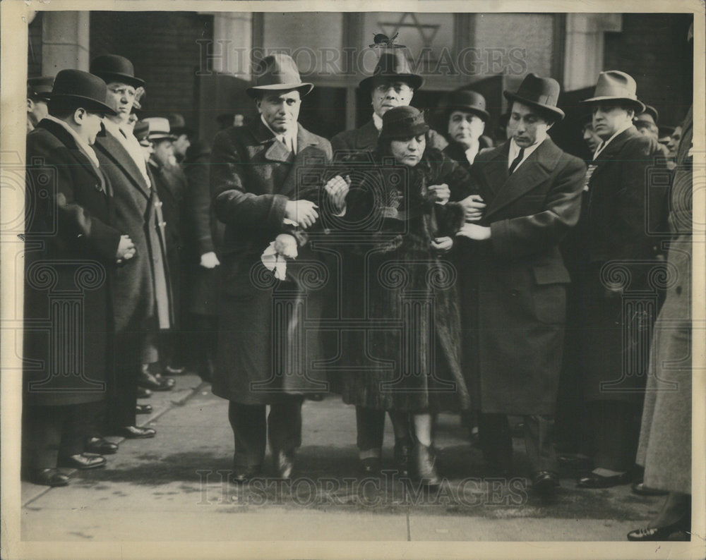 1934 Press Photo Rosenburg Funeral - Historic Images