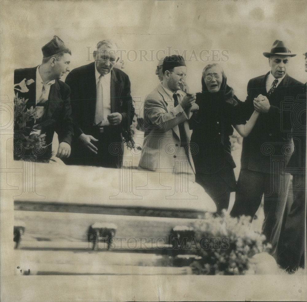 1953 Press Photo Julius Rosenburg Burial - Historic Images