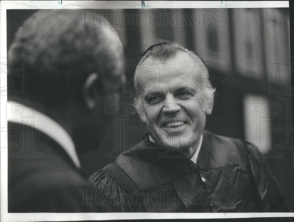 1977 Press Photo Rockford Attorney Stanley Roskowski - Historic Images