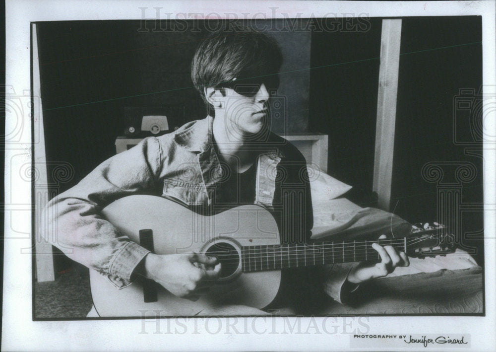 1981 Press Photo Actor Alan Ruck Comedy Album - Historic Images