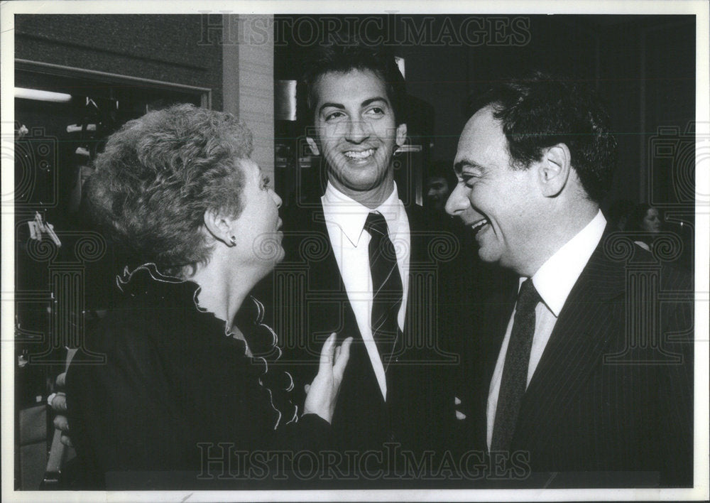 1981 Press Photo sandra Freedkin, Malcolm schwartz conductor Barry Faldner - Historic Images