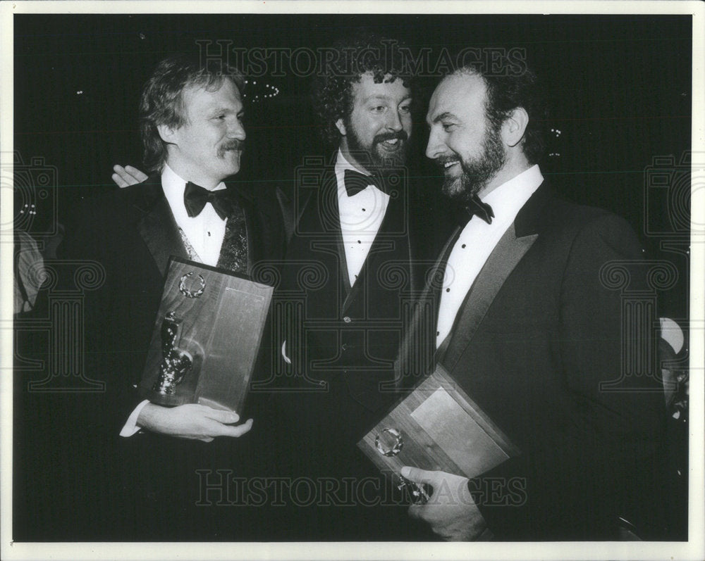 1981 Press Photo Joseph reiser robert falls Michael merritt Jeff awards - Historic Images