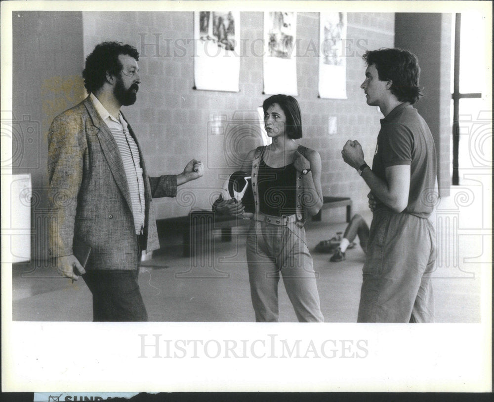 1986 Press Photo Robert falls Artist - Historic Images