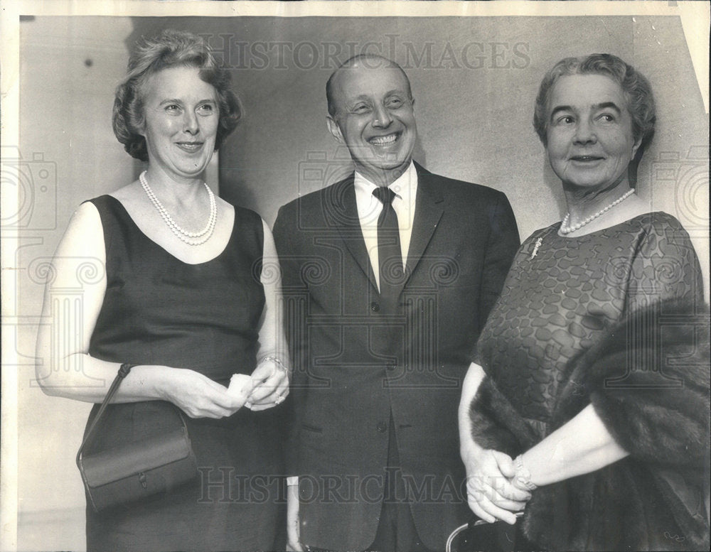 1964 Claire Falkenstein James Alsdorf Mrs. Phillip Miller - Historic Images