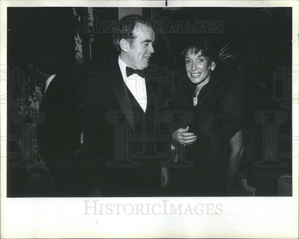 1984 Press Photo Chicago Boys Club Ball William McDonough - Historic Images