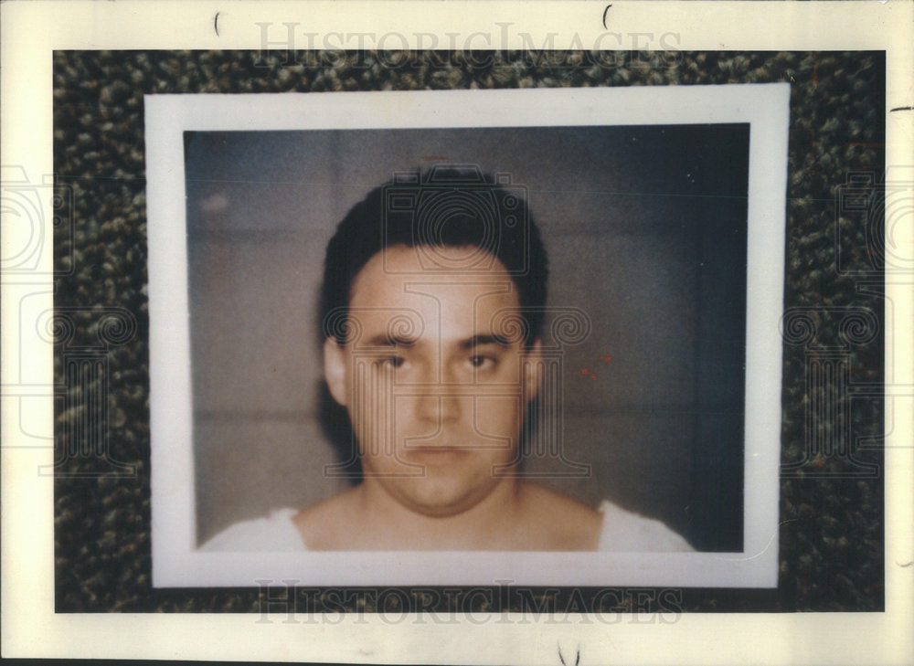 1995 Press Photo Murderer Robert Faraci - Historic Images