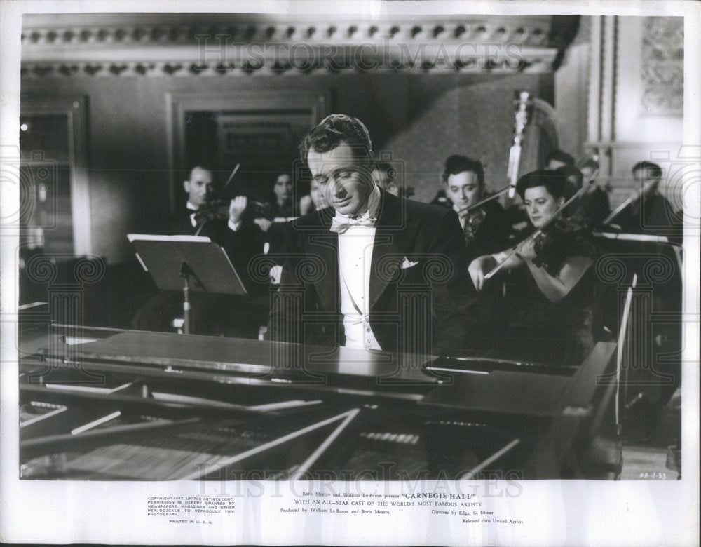 Press Photo William Prince Presents &quot;Carnegie Hall&quot;. - Historic Images