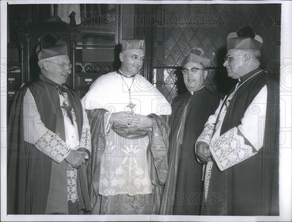 1960 Bishop Earnest Primeau New Hampshire - Historic Images