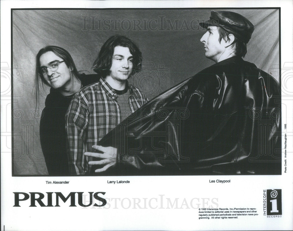 1996 Press Photo Musicians Primus - RSC76095 - Historic Images