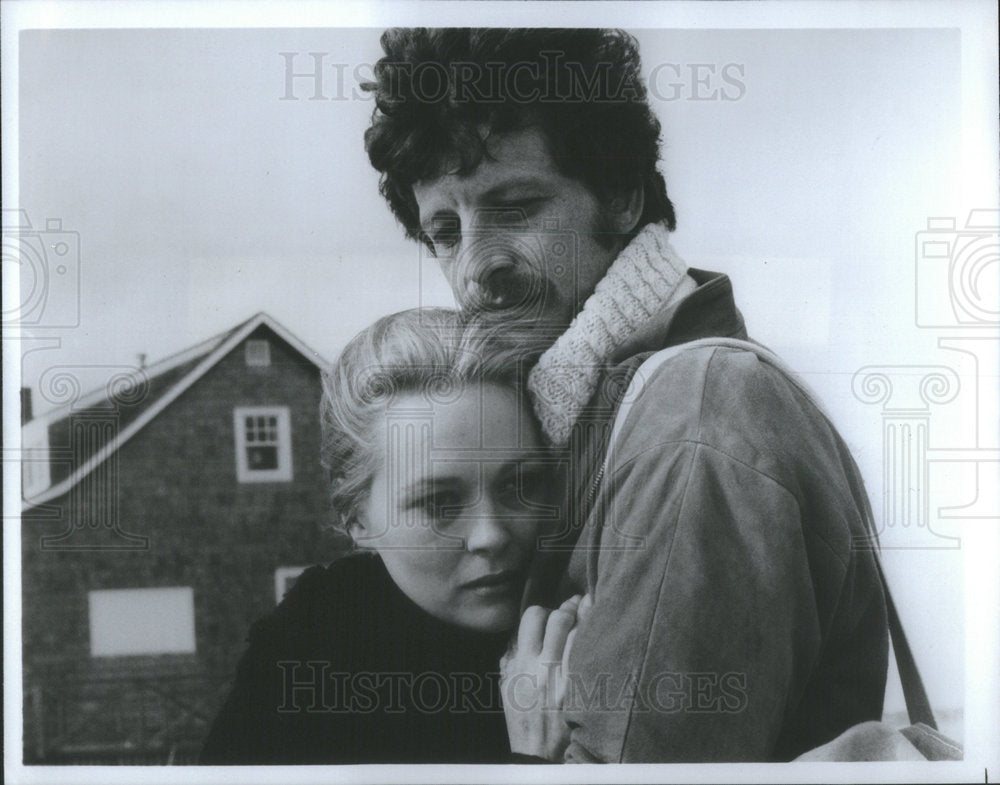 1982 Press Photo Barry Primus Faye Dunaway - Historic Images