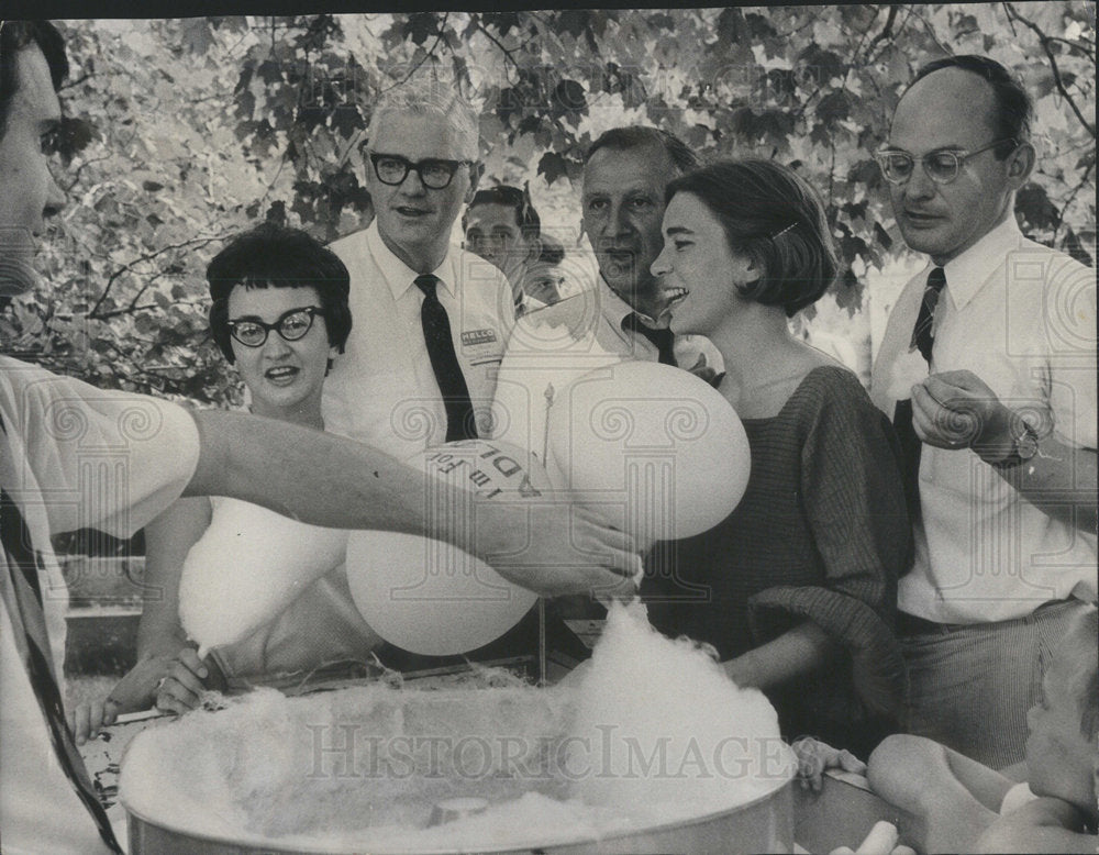 1966 Donald Prince and Others Line Up For Cotton Candy  - Historic Images