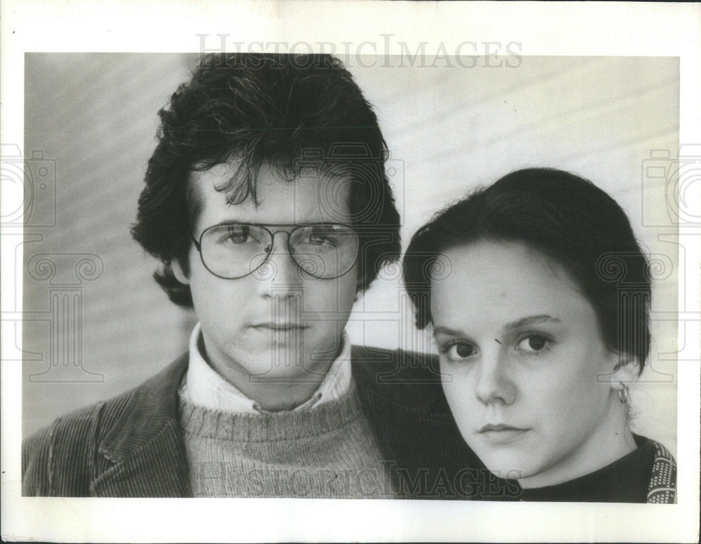 Press Photo Black Market Baby Television Movie Actors Purl Arnaz Jr - Historic Images