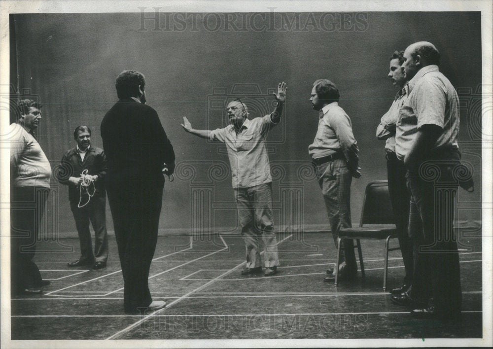 1978 Press Photo Girl of the Golden West Director Harold Prince - Historic Images