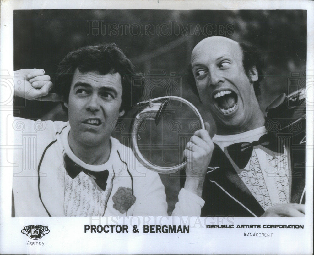 1977 Press Photo Proctor & Bergman, at the Ivanhoe. - Historic Images