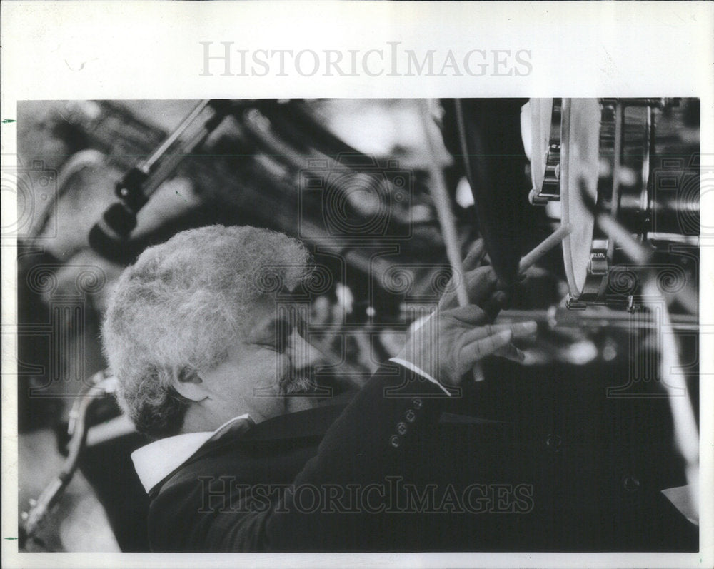 1982 Press Photo Tito Puente, band leader - Historic Images