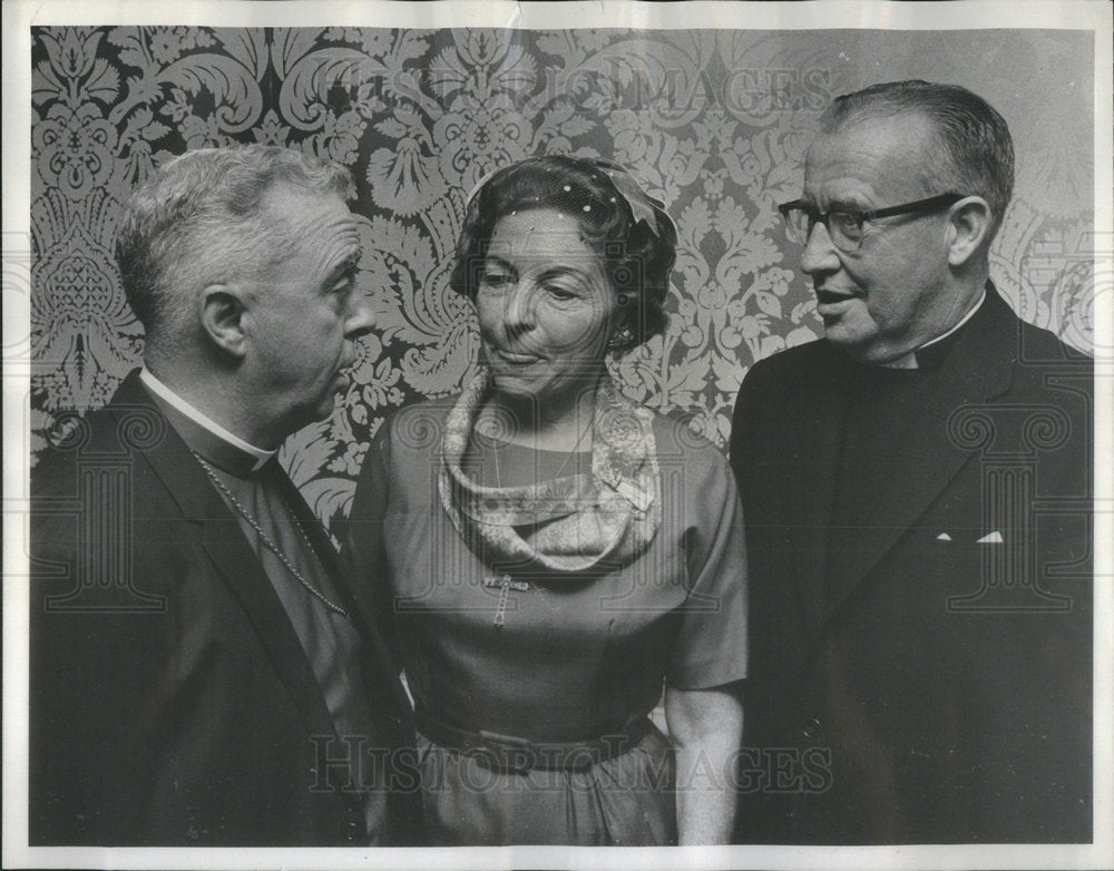 1965 Press Photo Chicago Episcopalian Churchwomen luncheon - Historic Images