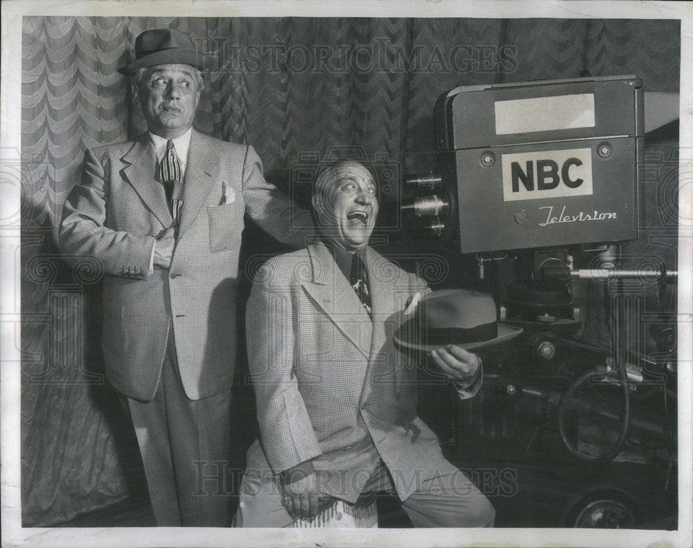 1958 John Sigvard Ole Olsen Harold Ogden Chic Johnson - Historic Images