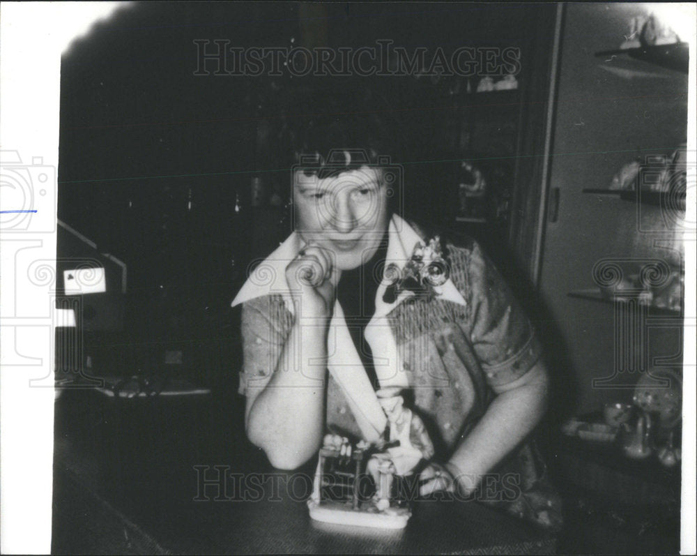 1979 Press Photo Shamrock Imports Irish Store Owner O&#39;Looney Chicago - Historic Images