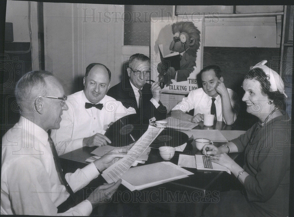 1962 Press Photo Perry Ward Don Nold Editors Sun Times - RSC76887 - Historic Images